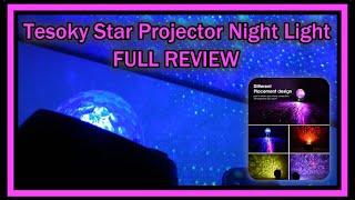 Tesoky Star Light Nebula Lights Projector (DQ-M2) Remote Control and Bluetooth Music Speaker REVIEW