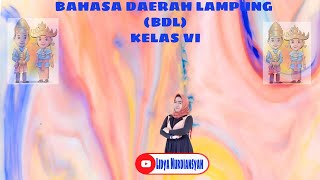 BAHASA LAMPUNG KELAS 6 SD #BahasaLampung #kalimatsempurna