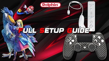How to Use a PS4 Controller to Play Wii Games on Dolphin!