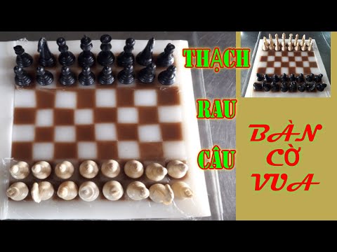 Nhàn Tall VLog l Jelley made into chess board. Nhàn Tall VLog l Jelley made into chess board.