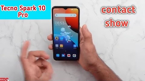 Contact Show In Tecno Spark 10 Pro, How To Show All Contacts In Tecno Spark 10 Pro,