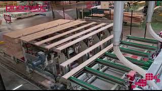 Remote installation of stacking equipment in Chile