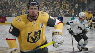 Vegas Golden Knights vs Utah Mammoth - Game 1 NHL Playoffs Full Game Highlights - (NHL 26 Sim)