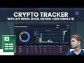 How to Build a Live Crypto Portfolio Tracker in Excel (Free Template)