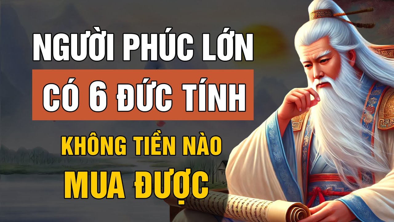 Outline Video LỜI DẠY CỔ NHÂN: NGƯỜI PHÚC LỚN CÓ 6 ĐỨC TÍNH KHÔNG TIỀN NÀO MUA ĐƯỢC | TRIẾT LÝ CUỘC SỐNG