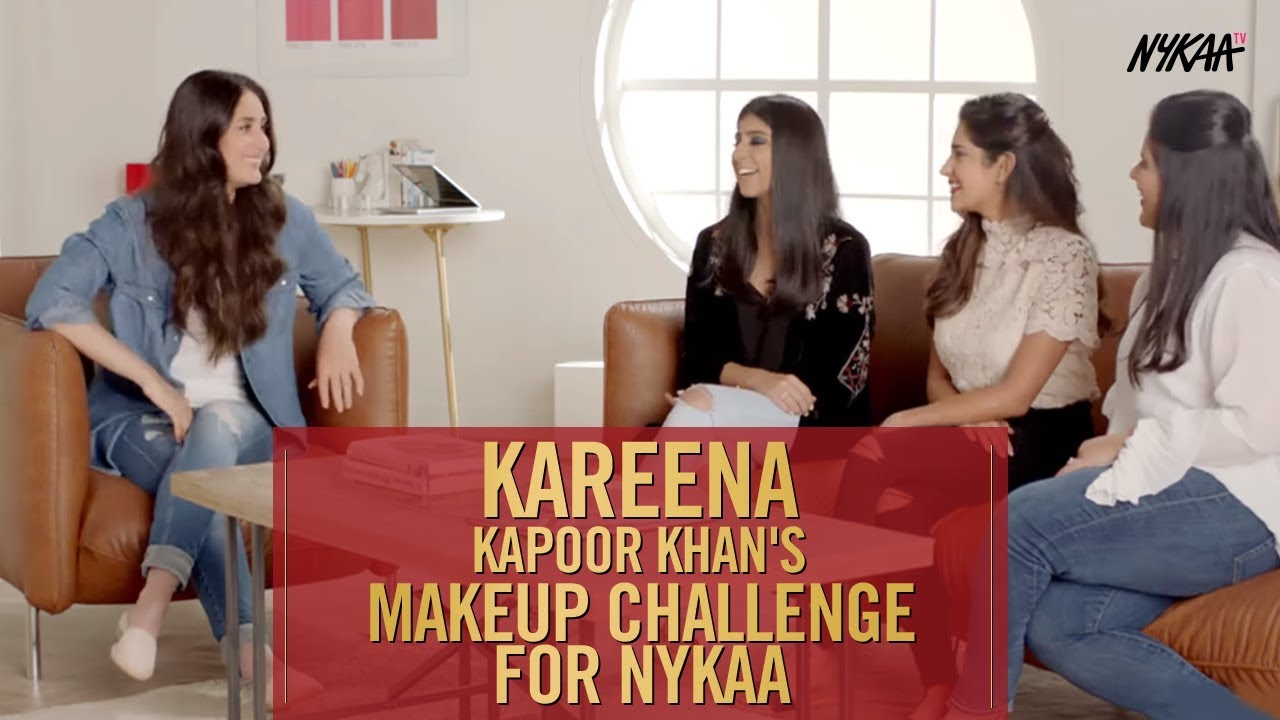 Kareena Kapoor Khan Makeup Challenge Lakme Absolute Makeup Collection Nykaa Youtube 