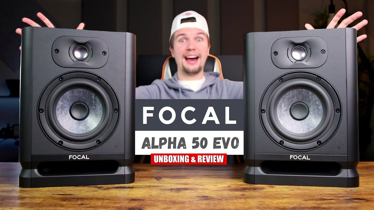 These Studio Monitors Sound INSANE!!! // Focal Alpha 50 Evo Studio Monitors  (Unboxing & Review) - YouTube