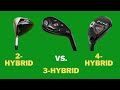 How far should i hit my hybrids includes long iron distance comparison