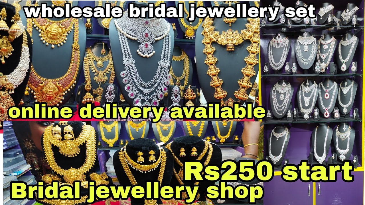 Pondicherry bridal collection set jewellery shop cheap and quality