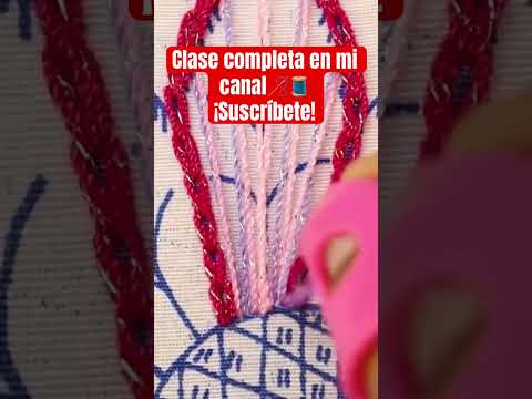 Bordado de flores #embroidery #bordado #bordadoamano #handmade #bordadofacil #bordandoarte #puntadas