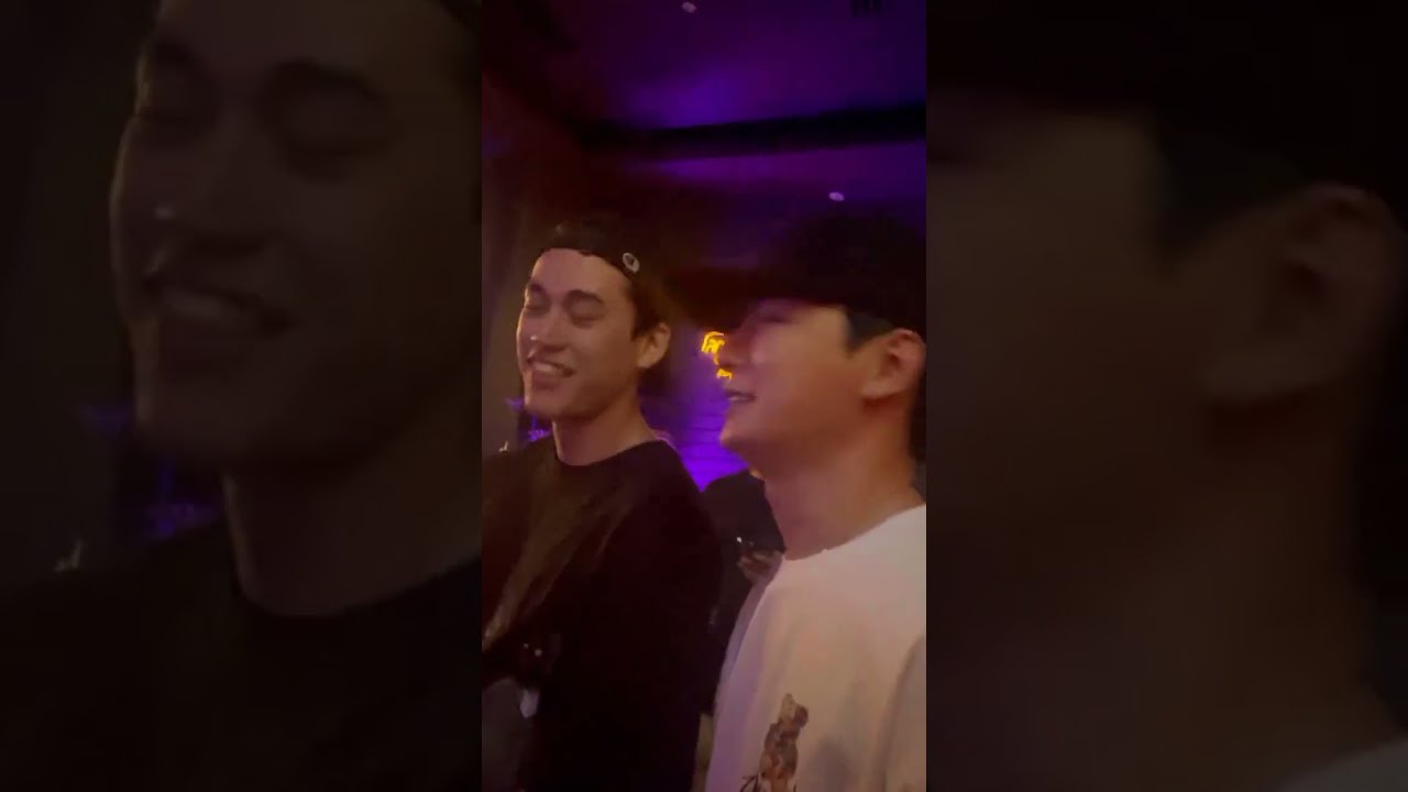 Gawinkrist moment from our captain mr. Aou 😍❤  