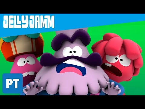 Jelly Jamm Português - O Homem que Podia Ser Rei | S02 E61 | EPISÓDIO COMPLETO @JellyJammPortugues
