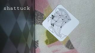 #25: shattuck - Zentangle challenges ~ 禅绕画