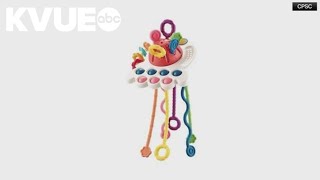 Teething toys recalled due to choking risk