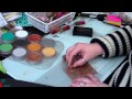 How to use Metallic Pan Pastels and create Faux metal effects by Nikky Hall, Polkadoodles