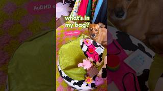 Whats In My Bag Audhd Edition