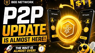 Bee Network New Update 🐝 ll Bee Coin Peer To Peer On Binance & Okx 😱 1Bee = $1 🤑🎉 #beenetwork