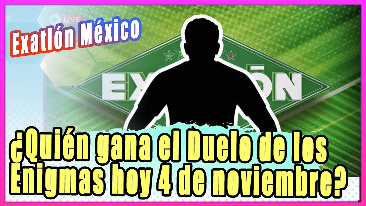 Exatlón México: ¿Quién gana el Duelo de los Enigmas hoy 4 de noviembre entre el equipo rojo vs azul?