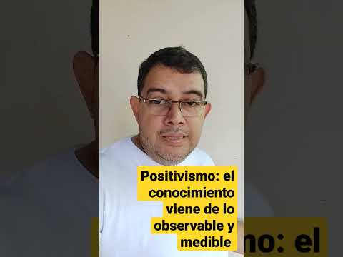 Vídeo: Per què paradigma de recerca en positivisme?