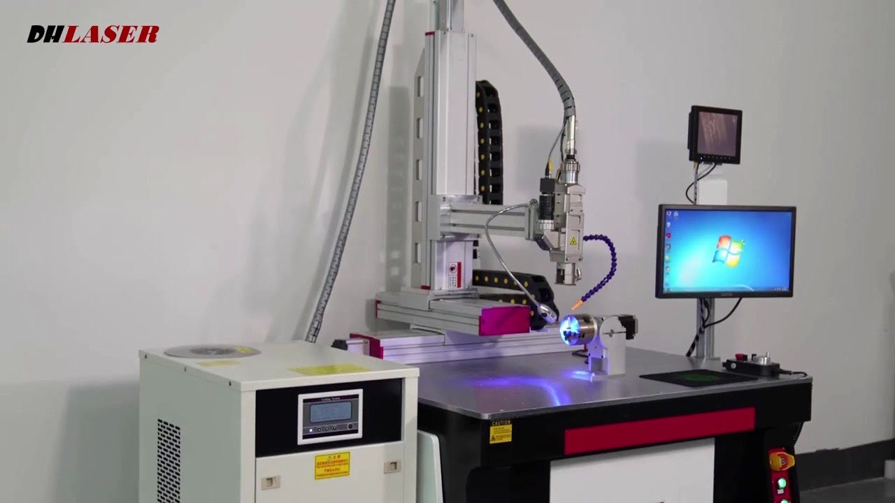 Automatic laser welding machine DH LASER 1000W 1500W 2000W 3000W - YouTube