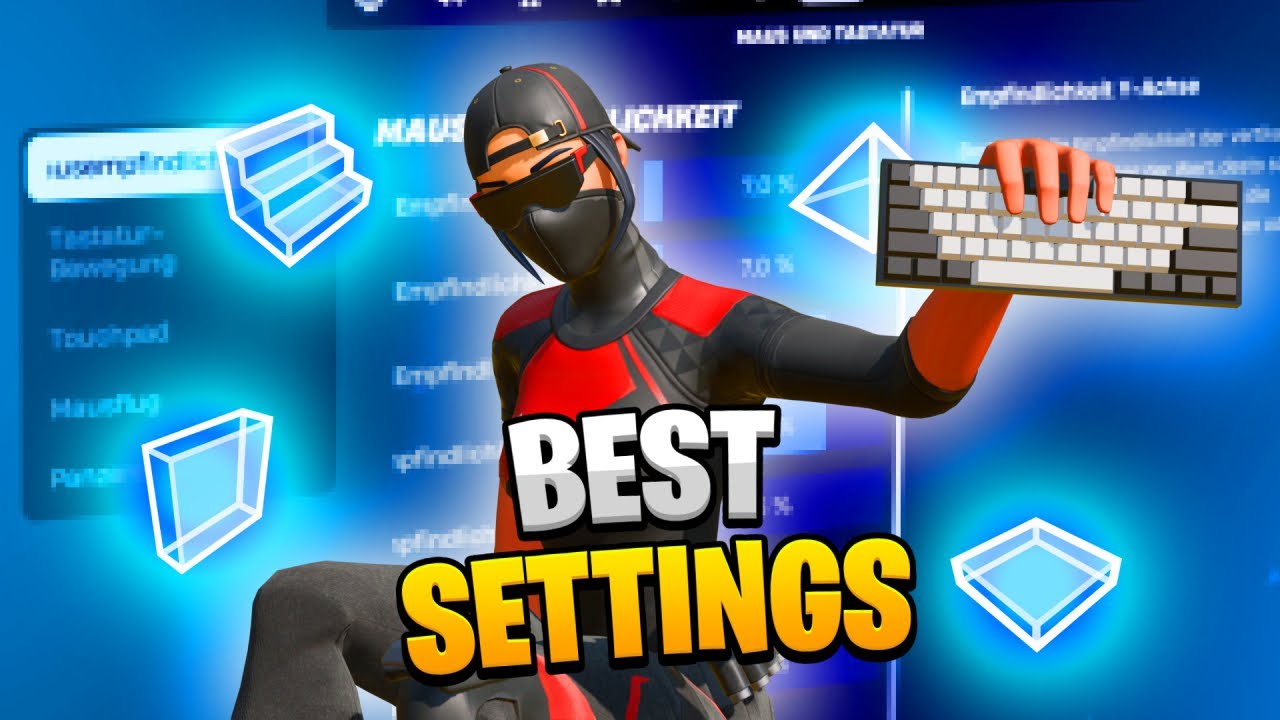 The *BEST* Mouse & Keyboard Settings, Sensivitiy + Keybinds In Fortnite ...