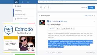 How to Use Edmodo and Google Docs to Enhance Teacher Feedback to Students!