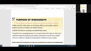 Introduction of pharmacopeia and monograph ( 05/01/22)