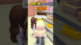 Birth To Death of a SEPHORA KID In Adopt Me Roblox! #adoptme #roblox #robloxshorts