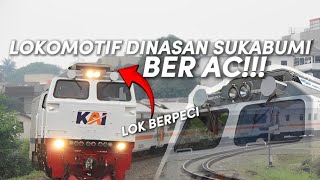 MOMEN LOKOMOTIF BER AC‼️|| MENJEGAT LOKOMOTIF BER AC DINAS KA PANGRANGO