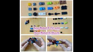 Phần giới thiệu Lego Robot & Shark transformer - Robot biến hình cá mập