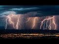 ASÍ SE VE UNA TORMENTA EN LAS ALTAS CUMBRES.