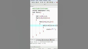 #cpp How to print Z star 🌠 pattern in CPP #coding #programming #pattern  @Awadh_Technical_Course