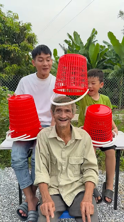 Hai anh em chúc mừng sinh nhật Ông nội tội n 🌺🤟💙 ... 6487