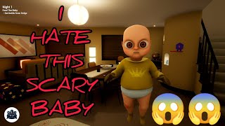 I HATE THIS SCARY BABY!!! | THE BABY IN YELLOW | PART 1