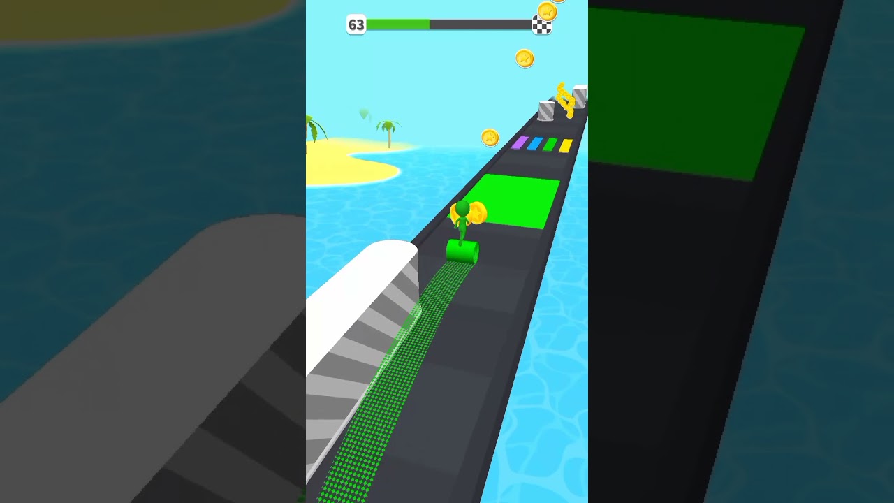 Spiral Roller Run Android Game Play All Level Walkthrough New Level63@KF Android Gaming