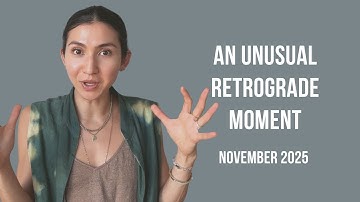An Unusual Mercury Retrograde in November 2025
