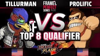 Fps6 Online - Afm Tillurman Falco Vs. Ic3 Prolific Dk - Super Smash Flash 2 Top 8 Qualifier
