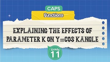 [GRADE 11] Explaining the Effects of Parameter k on y=cos K Angle