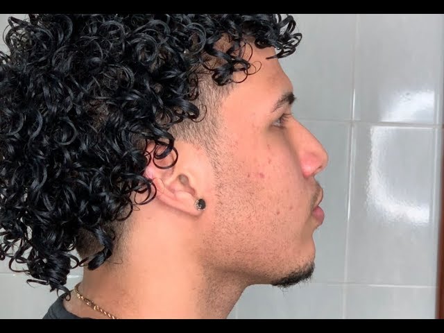 Rizos en Hombres (Rutina de Cabello Rizado). - YouTube