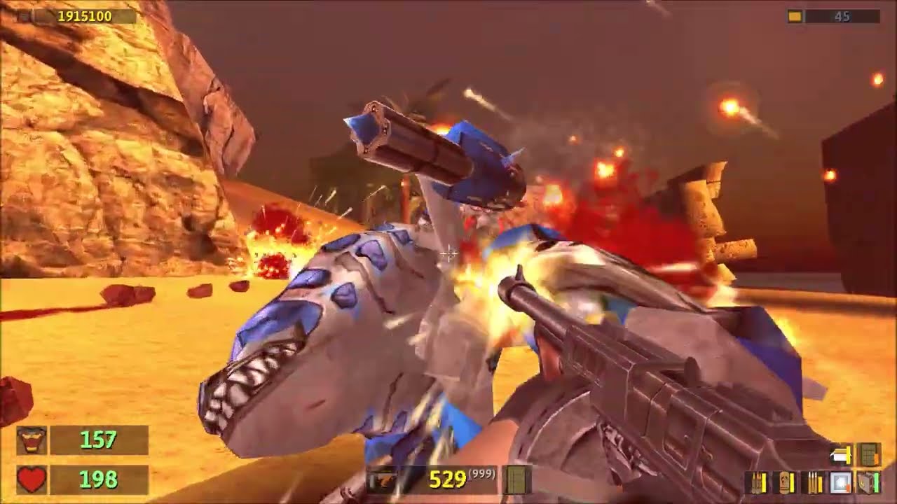 Serious Sam Revolution Bright Island m4 Crystal Cove