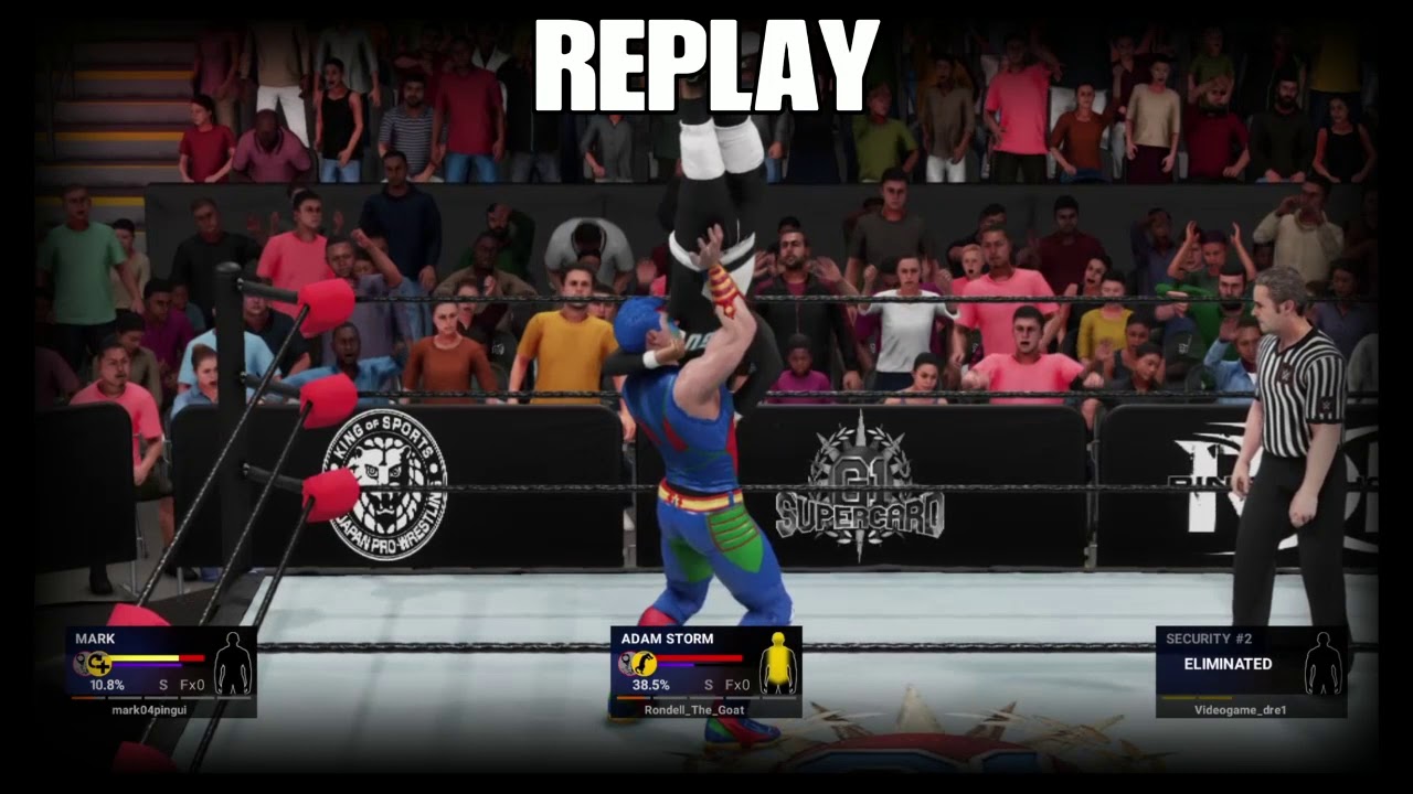 Adam Storm vs MARK FOR THE CRUISERWEIGHT TITLE