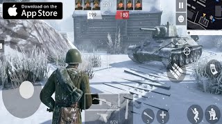 Warbrand 1944 Online WW2 Shooter With Dogs iPhone Games iOS Gameplay #ww2 #iosgames  screenshot 2