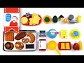 Velcro Food Toy Cutting Pancake Croissant Plastic Cooking Playset for teaching children