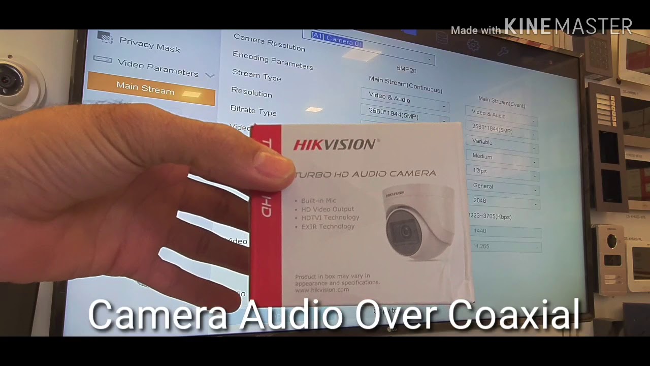 Hikvision Audio Over Coaxial