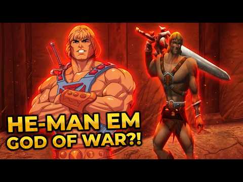 He-Man Invadiu God of War... e Ficou ABSURDO!