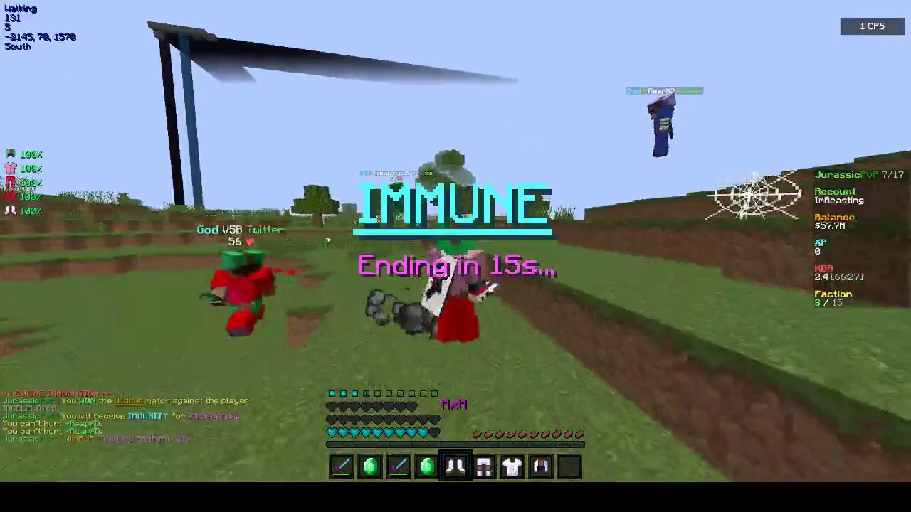 JurassicPvP God Set kills and GIVEAWAY