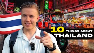 10 Things to know before coming to Thailand