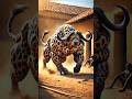 Panther + Bull hybrid fusion #hybrid #hybridanimals #fusion #hybridfusion #viralshorts #shorts