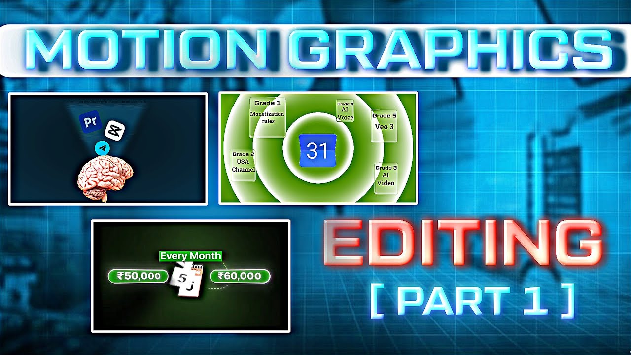 Motion Graphics Full Course on Mobile | Alight Motion Video Editing ...