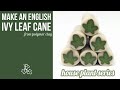 Cute Polymer Clay Ivy Leaf Cane and Bonus Beads!